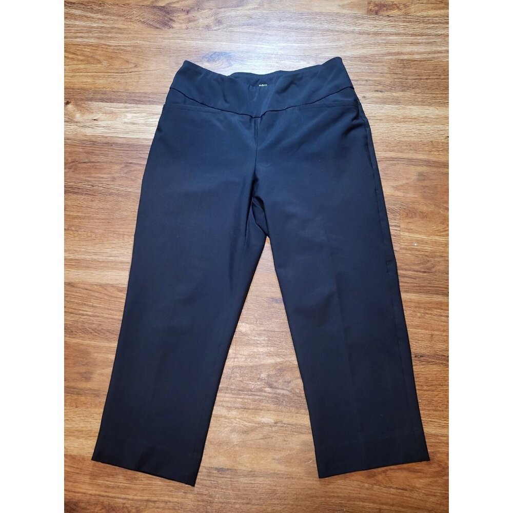 Tail White Label Pants Womens 6 Black Golf pants Slacks Trousers‎ Capri Bottoms